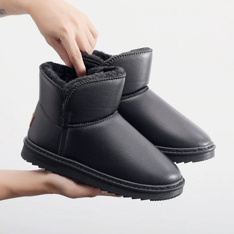 Ботинки на меху для ankles, теплая нескользящая обувь на мягкой подошве, западный стиль, размеры 35–41 (цвет 969‑1)