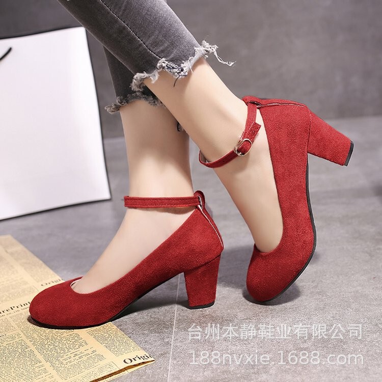 New high heel sandals classic casual plus size foreign trade women's shoes simple high heels factory direct sales
