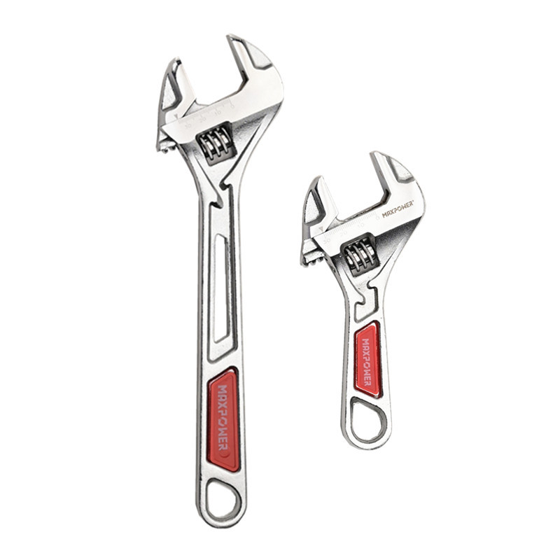 BB4C wholesale large opening short handle adjustable wrench 4 inches 6 inches light small wrench adjustable wrench short handle live mouth