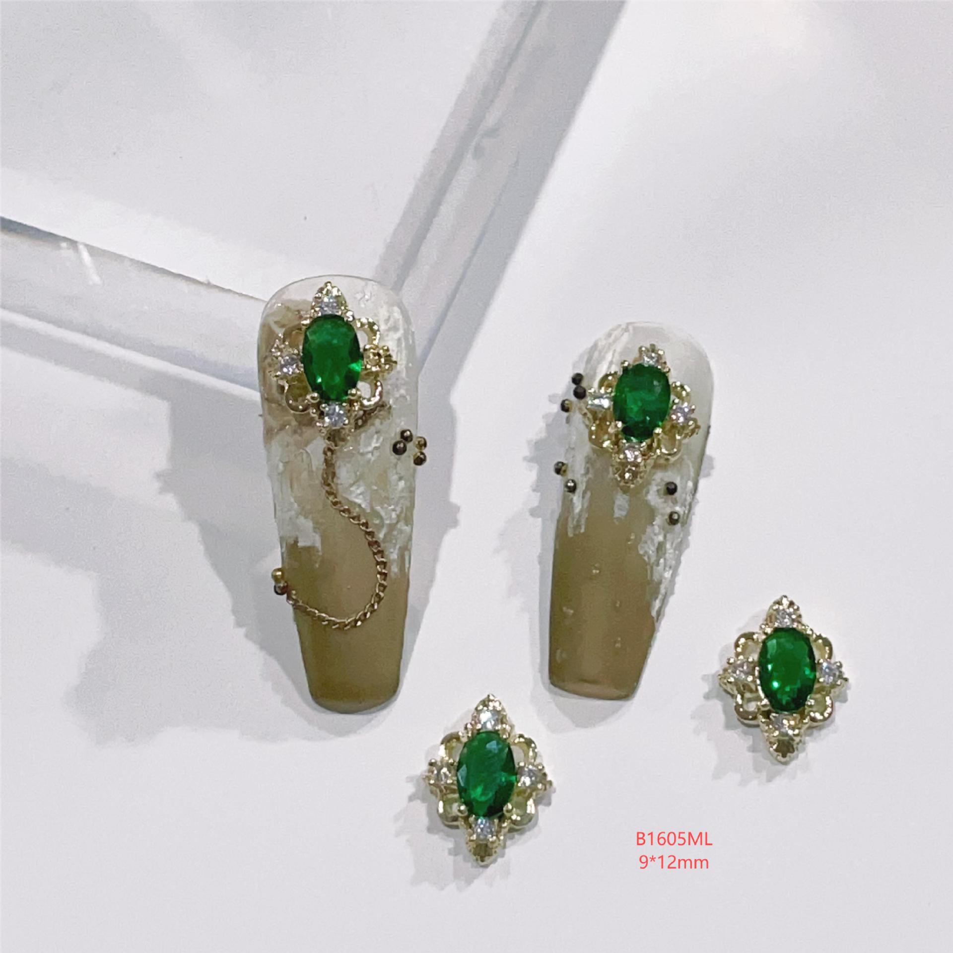 골든 그린 레트로 다이아몬드