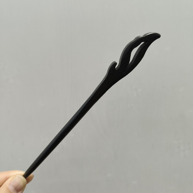 古风高级感黑色檀木发簪女流苏新中式簪子盘发神器发钗簪子苏州|undefined