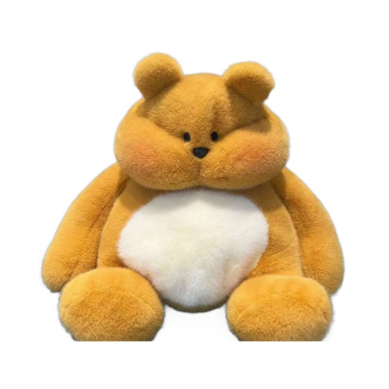 Bear Bear B Bear A Rabbit Xin'an Bear Pareja Peluche Muñeca Almohada Muñeca Regalo de cumpleaños Lindo al por mayor