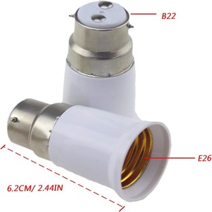 Spot B22 to E27 adapter adapter B22-E27 bayonet to screw adapter E27 to B22