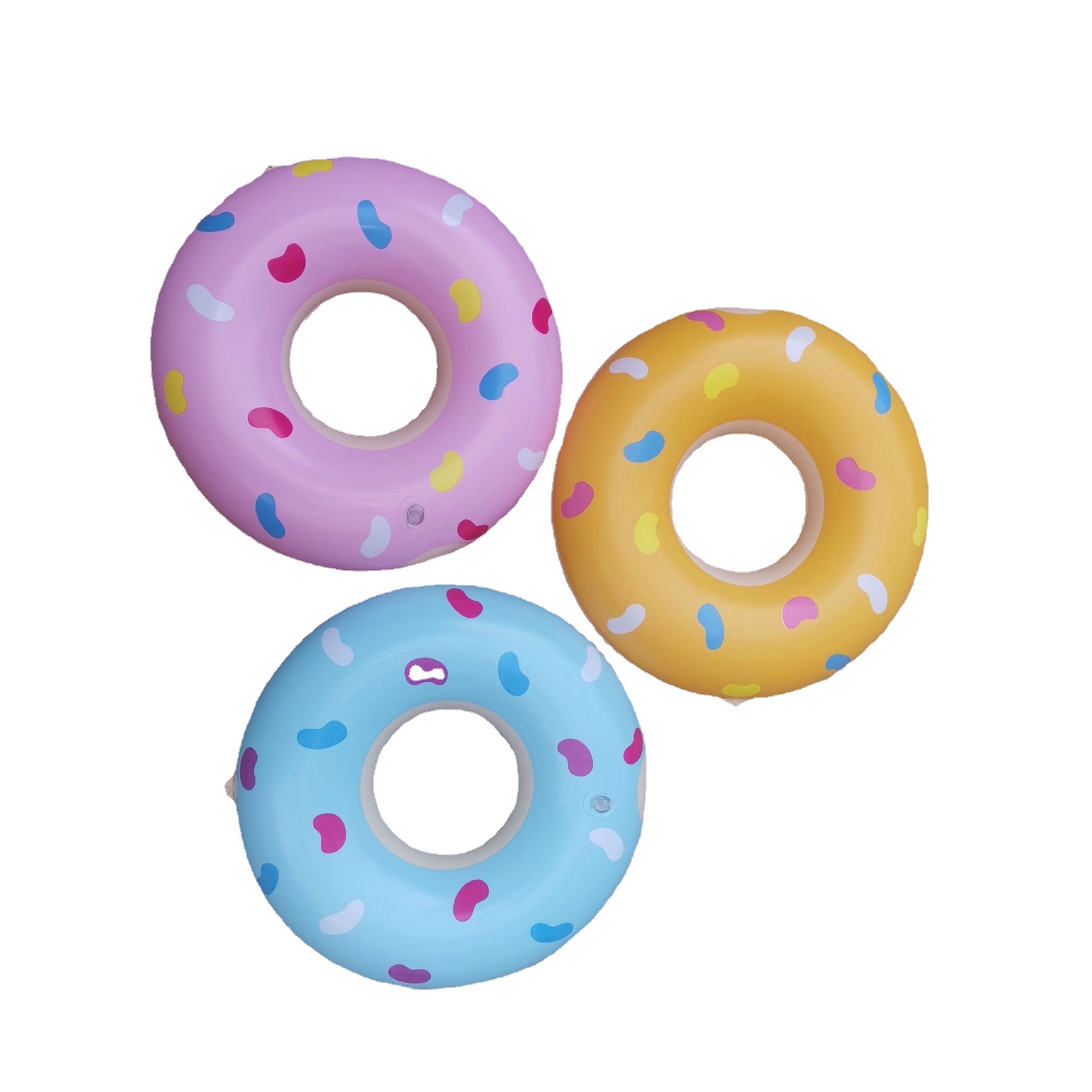 Reproducción transfronteriza de juguetes inflables, piruletas, donas, empujando y barriendo el edificio, regalando accesorios, decoración de la fiesta