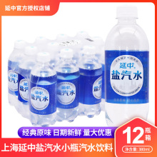 延中盐汽水咸柠汽12瓶整箱团购上海经典防暑降温夏日碳酸汽水饮料