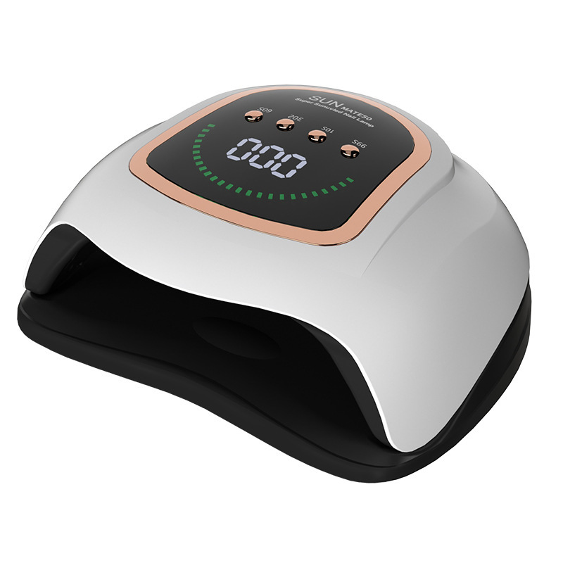 Lámpara de Fototerapia UV para Uñas Secado Rápido, Curado UV para Manicura