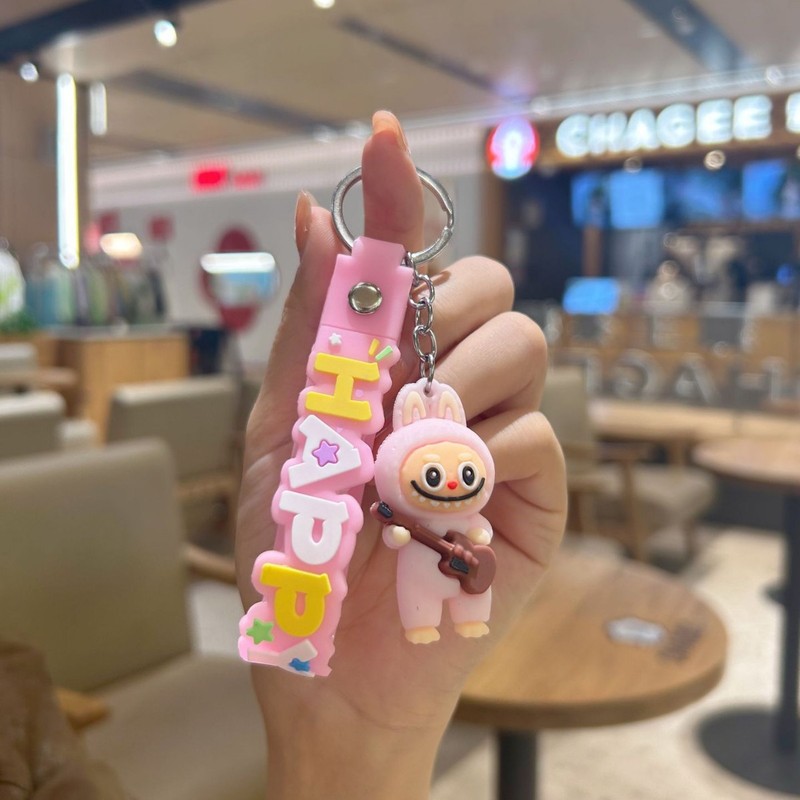 Labubu スウェットシャツ Labubu リトルシープキーホルダーかわいいシリコン漫画ペンダント地域プロモーションギフトクロスボーダーホットセール|undefined