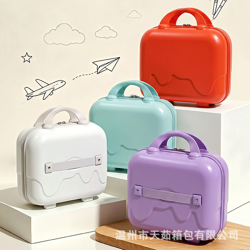 Source manufacturer 14inch lightweight carry-on suitcase women's travel suitcase gift box wedding candy box wholesale Source manufacturer 14inch lightweight carry-on suitcase women's travel suitcase gift box wedding candy box wholesale