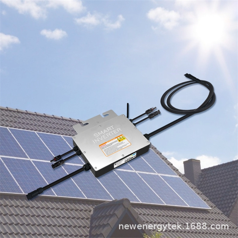 小型太阳能发电系统SG300微型逆变器直流转交流电micro inverter