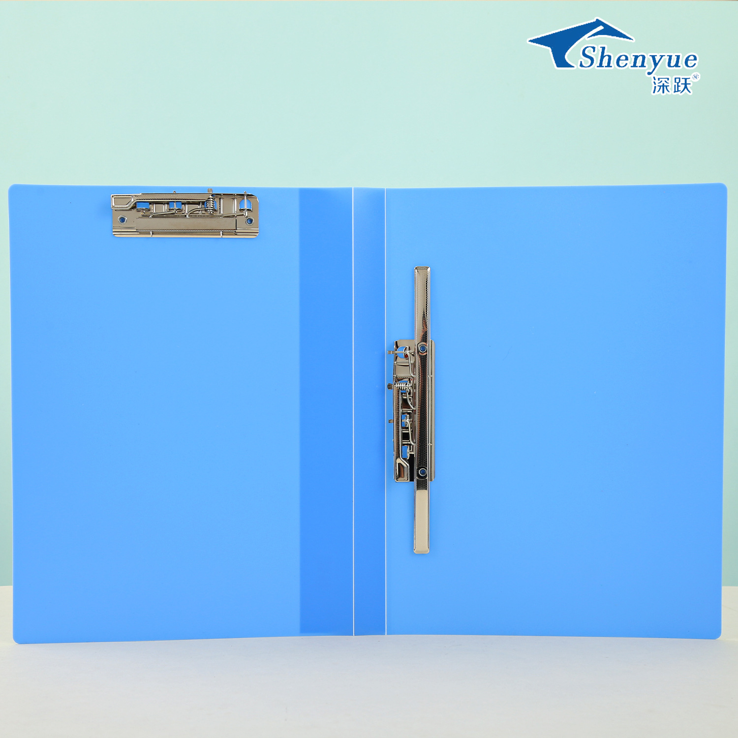 Fábrica directa A4 carpeta doble carpeta de archivos gruesa carpeta de suministros de oficina doble carpeta fuerte