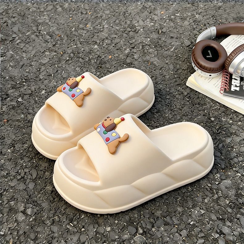 Summer Casual Indoor and Outdoor Wear for Students, Home Eva Thick-Soled Slippers with a Stepping-On-Clouds Feel, Height-Increasing, Versatile, Fashionable Women's Slippers Summer Casual Indoor and Outdoor Wear for Students, Home Eva Thick-Soled Slippers with a Stepping-On-Clouds Feel, Height-Increasing, Versatile, Fashionable Women's Slippers