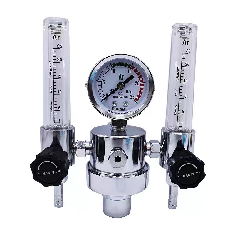 双流量氩气减压器、氩气减压器双流量