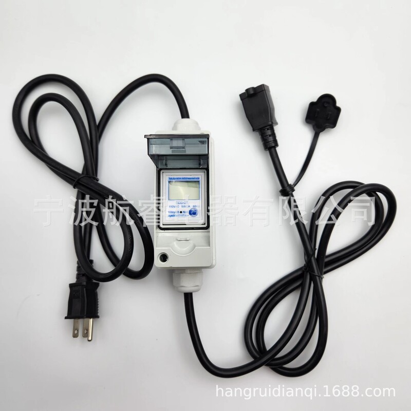 Convenient LED Meter Extension Cable RV Charging Count Connector RV Charging Cable Charging Cable