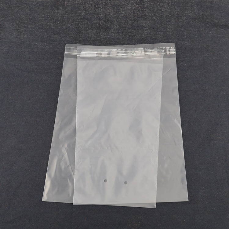 PO磨砂自粘袋服装包装袋半透明磨砂塑料袋秋冬连衣裙 袋子可印刷