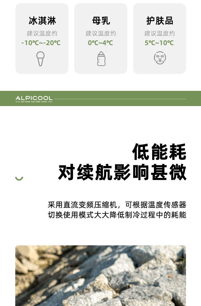 Ice Tiger Compressor Refrigeration Car Refrigerator for Car and Home Use, Suitable for Freezing and Cooling in Dormitories, Offices, Outdoor Use, Trucks, and Home Use