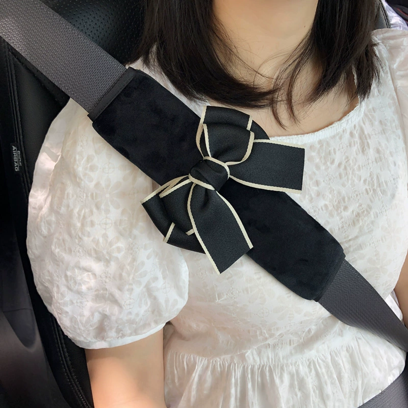 Ремень безопасности плечевой чехол мультфильм милая пара длинных детей Защитный чехол для автомобиля декоративные принадлежности интерьер автомобиля женский