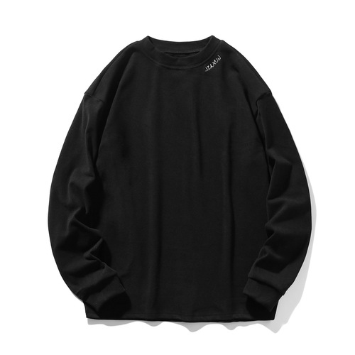 Men's Winter 2024 New Arrival Hong Kong Style Ins Trend Brand Letter Embroidery Loose Fitted Long Sleeve Hoodie Top