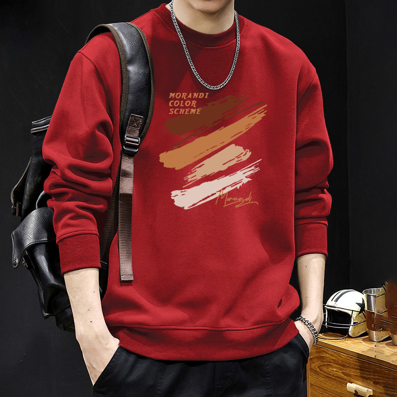 Gran camiseta roja de cuello redondo Regular - 1599