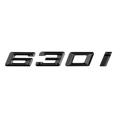 630 640 650Li blackened rear – Car logo - standard-17-22-model-630i-in-glossy-black
