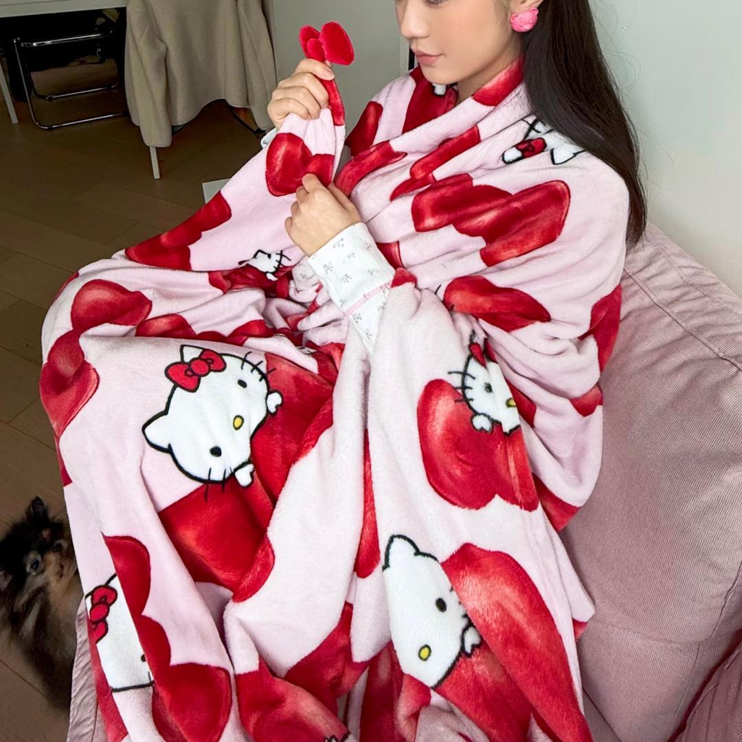 Hello kitty, cute duvet, 150×200cm