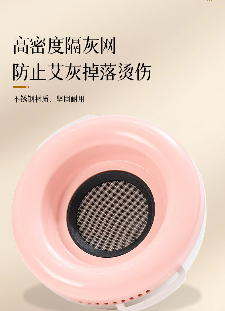 Smokeless Moxibustion Box Portable Moxa Warmer Device for Neck Shoulder Body Home Use with Strap quality and texture