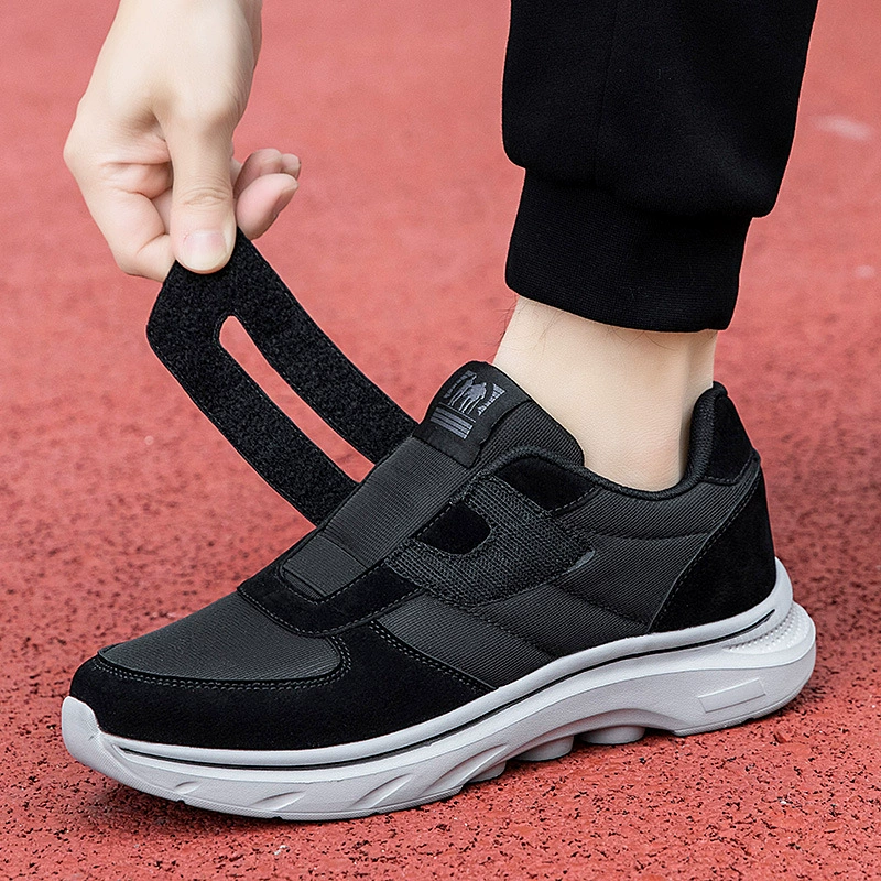 2025 Новые широкие слетные Velcro обувь для ходьбы для круглый год комфорт подушки подошвы, родительская обувь
