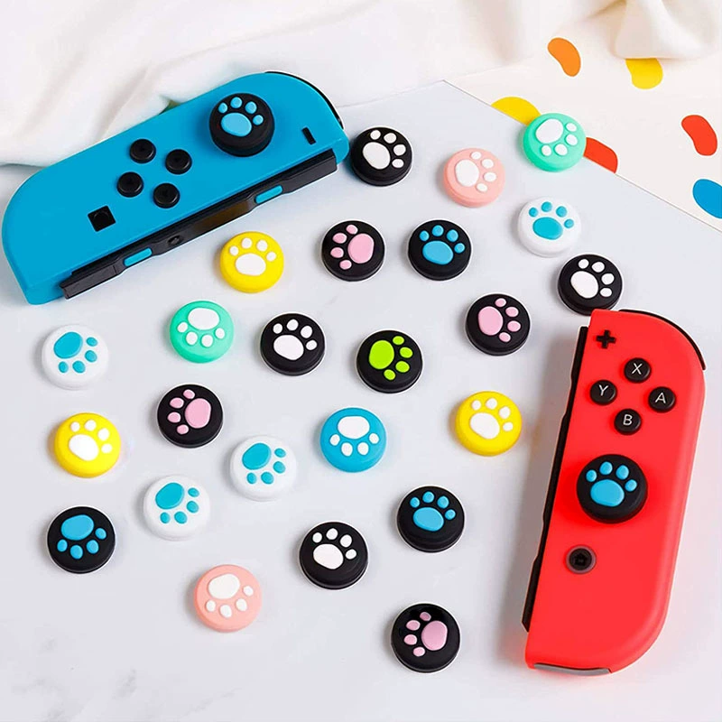 Подходит для Nintendo Switch новой OLED ручка rocker caps для защиты милых кошачьих когтей
