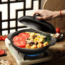 砂锅干烧不裂炖锅家用燃气煲仔饭专用汤煲耐高温煲汤商用小号沙锅