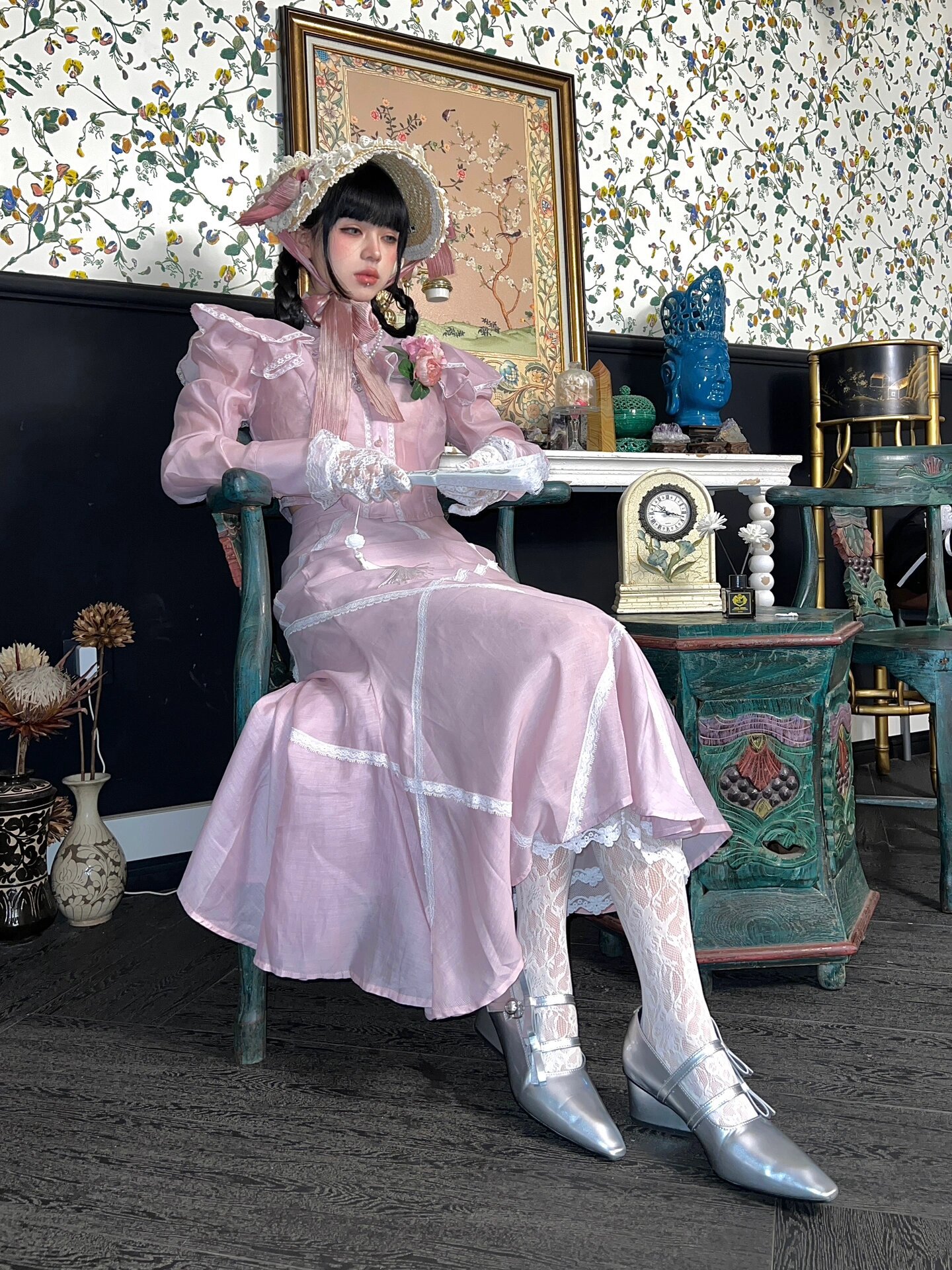 Scarpe singole da donna con tacco alto e punta a punta, di alta qualità, color argento_voghion.com