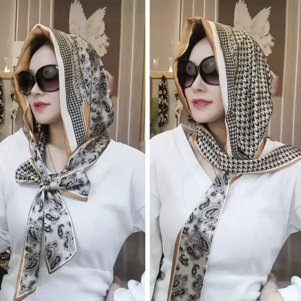 [18.6 yuan for 800 pieces, 24.8 yuan for recovery after snatching] [double-sided double-layer] new multi-purpose headscarf protection