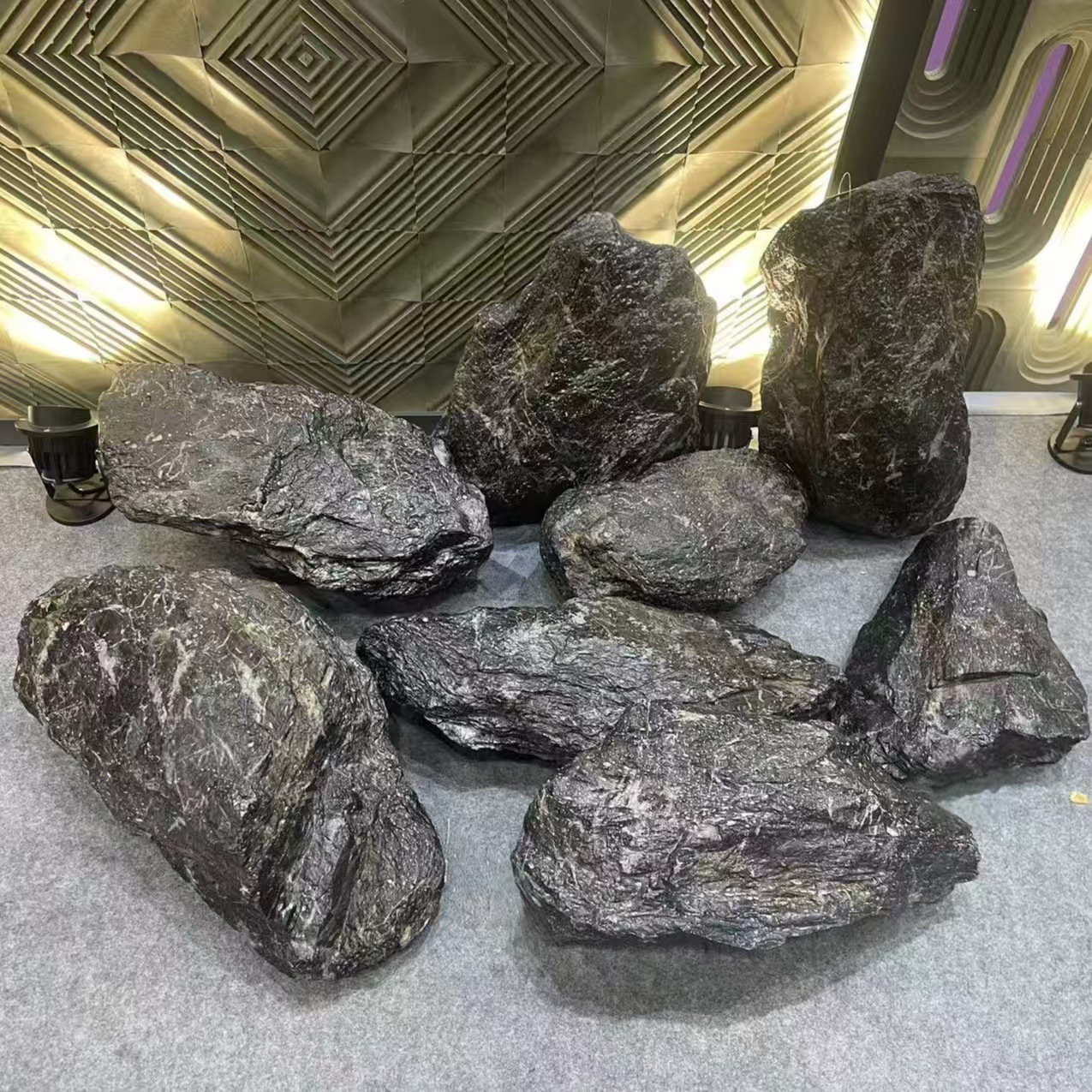 Landscape stone fake stone simulation PU foam stone hotel garden…