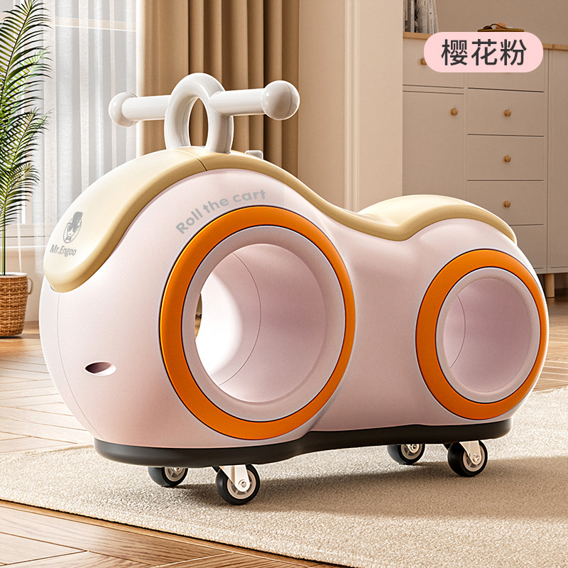 Un coche de cacahuete para niños de 1 - 3 años de edad, un coche de patinaje sin pedal para bebés, un regalo