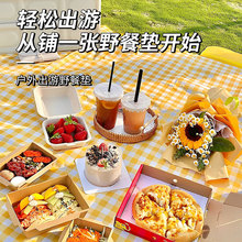 野餐垫加厚防潮垫户外露营地垫野外防水帐篷郊游便携音乐节坐垫子