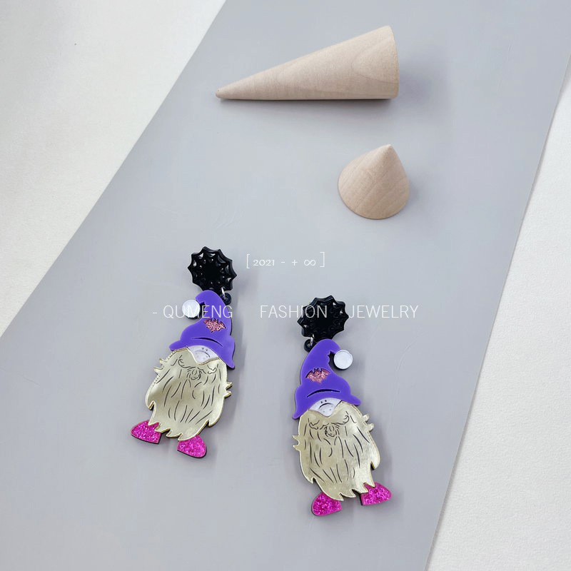 Halloween Christmas New Wizard Earrings Wholesale display picture 1