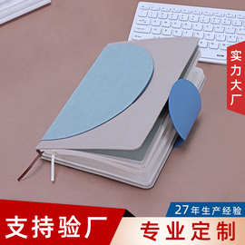 周月计划本规程定制拼色PU封面自律打卡日程本逻辑清晰规划手账本