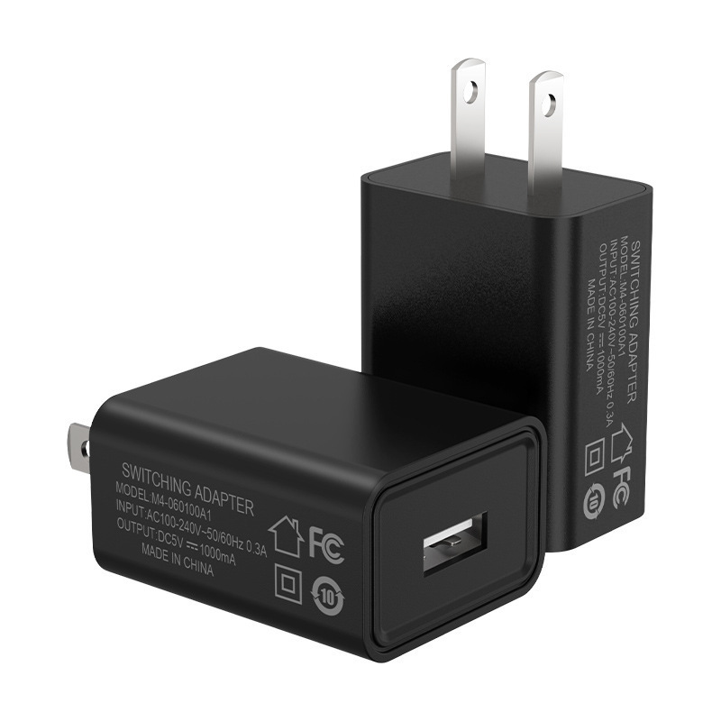 5v1a美規充電器fcc認証アダプタ小型家電ランプ携帯電話タブレットusb充電ヘッド5v2a急速充電|undefined