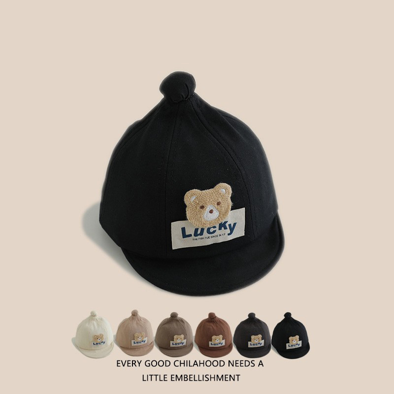 Sombreros para bebés primavera y otoño delgados, gorras de lengua de superpeso lindas para niños y niñas, sombreros de béisbol de protección solar para niños pequeños