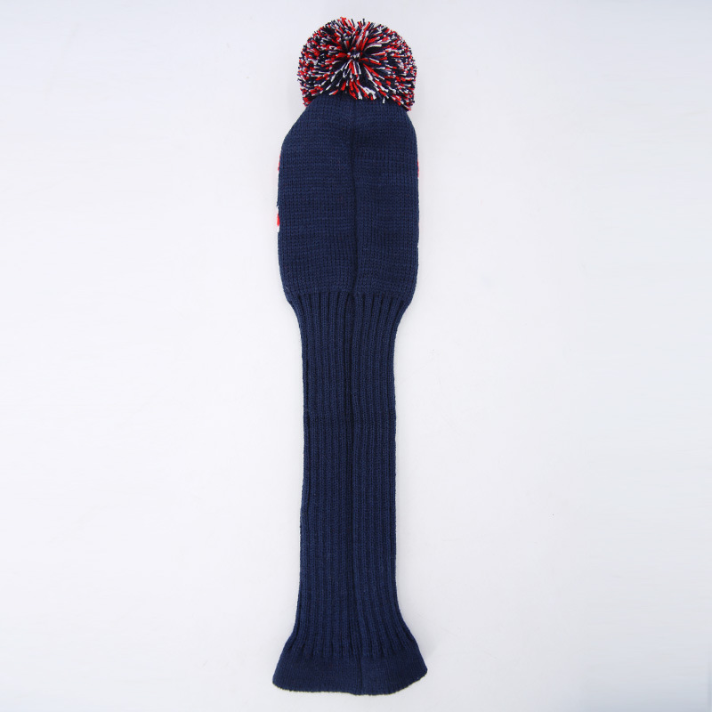 EBay transfronteriza suministros de golf mixta a juego cubierta de club de golf de punto Linda cubierta de club de pelota de piel al por mayor