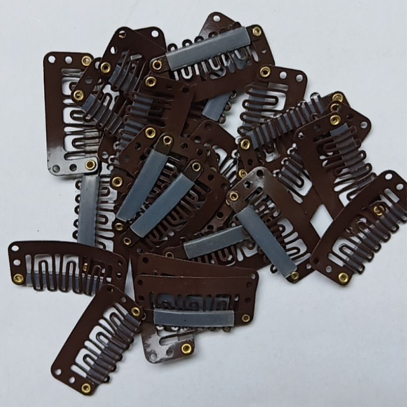 Clip en forma de U invisible 3,2 cm peluca clip PP clip de extensión de cabello clip