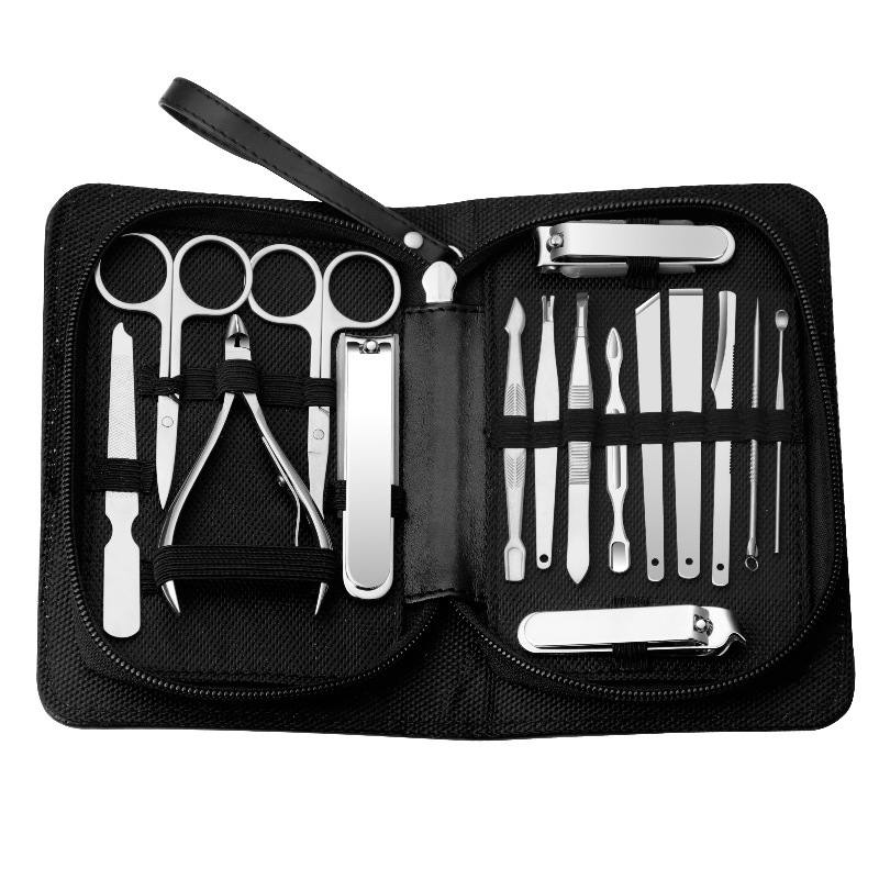 Herramientas de pedicer, cortadora de uñas, cortadora de uñas, cuchara de orejas, cortadora de uñas gruesa dura, conjunto de cortadora de uñas doméstica para mujeres y hombres