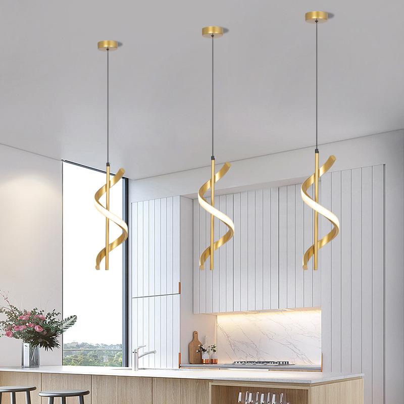 Spiral Chandelier Restaurant Chandelier Modern Chandelier Bedside Table Chandelier Simple Chandelier Spiral Chandelier Restaurant Chandelier Modern Chandelier Bedside Table Chandelier Simple Chandelier