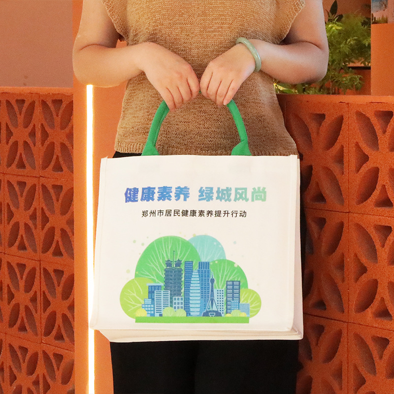 Bolsa de lona tridimensional bolsa de publicidad personalizada bolsas de lona de compras personalizadas