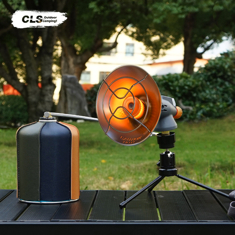 CLS al aire libre calentador de gas variable Dirección de escritorio portátil pequeño sol camping invierno pesca tienda de soporte del calentador