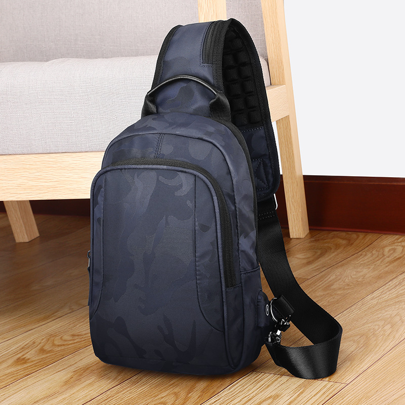 Cross-Border Wholesale Fashion Chest Bag Men's Business Casual Waist Bag Large Capacity Chest Bag New Style Crossbody Shoulder Bag Cross-Border Wholesale Fashion Chest Bag Men's Business Casual Waist Bag Large Capacity Chest Bag New Style Crossbody Shoulder Bag