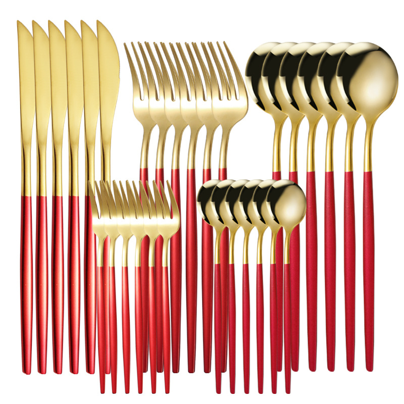 Portugal juego de 30 piezas en caja de color-oro rojo