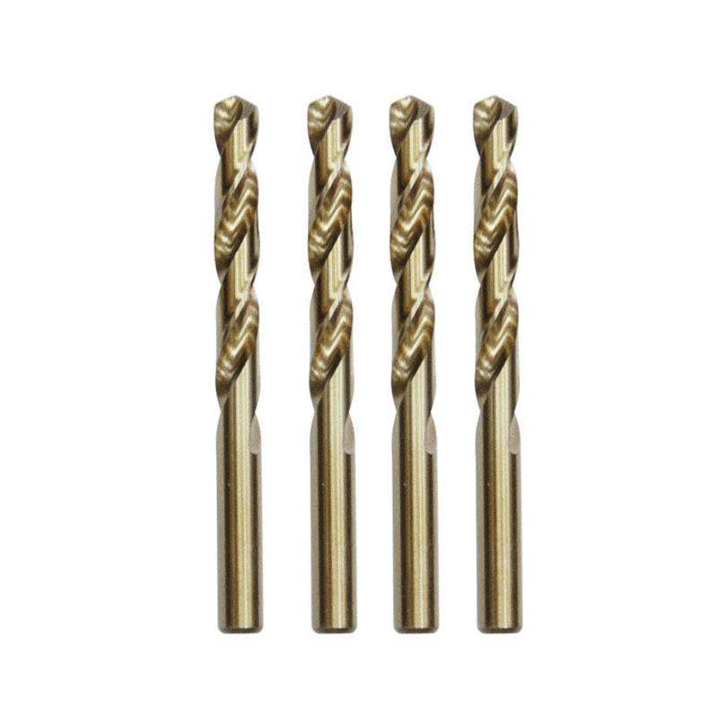 Stainless steel drill M35 cobalt-containing twist drill HSS high speed steel straight shank twist drill metal hole reamer