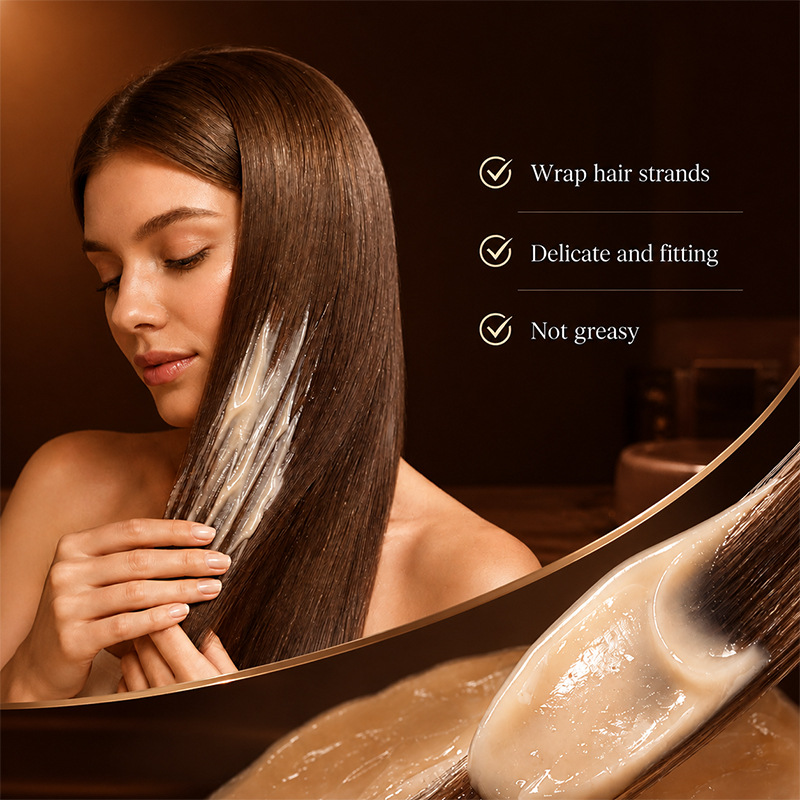 Seleccionar estrictamente máscara de cabello de queratina KORMESIC transfronteriza máscara de cabello suave comercio exterior