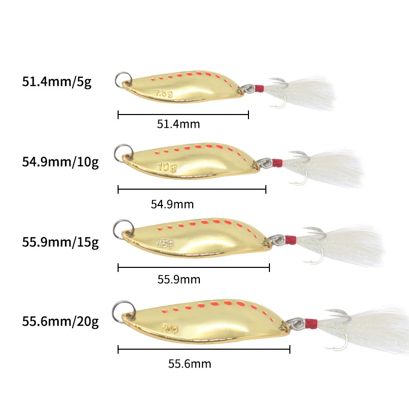 乐鑫 New leech sequins far-stop metal bait sea bait mandarin fish bait fake bait