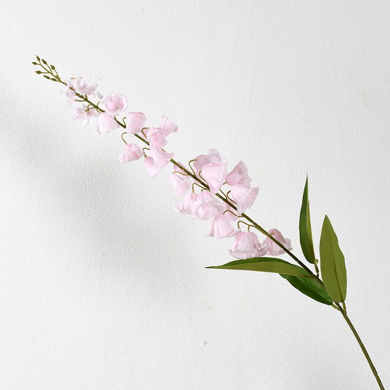 Simulación de orquídeas de ramas largas de flores de flores elegir flores altas decoración de bodas sala de bodas de moda moda flor falsa