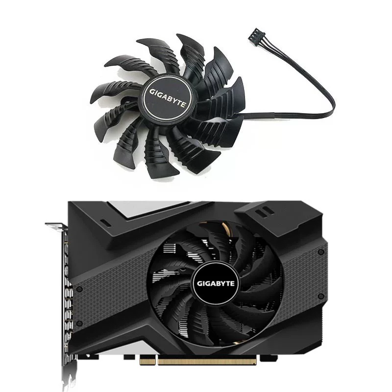 Вентилятор охлаждения для видеокарт (подходит для Gigabyte RTX 2070/2060 Mini ITX OC 6G, GTX1660)